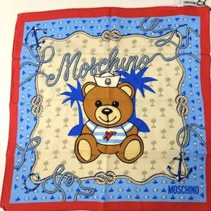 Moschino Bear Scarf